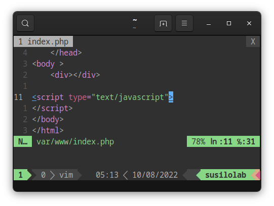 vim+tmux